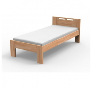 Masívna jednoposteľ NELA Obrázok pre Masívna jednoposteľ NELA