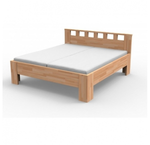 Obrázok pre Manželská masívna posteľ LUCIA