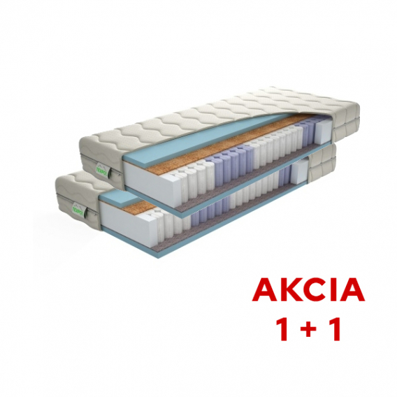 Taštičkový matrac STELA PLUS 1 + 1 Obrázok pre Taštičkový matrac STELA PLUS 1 + 1